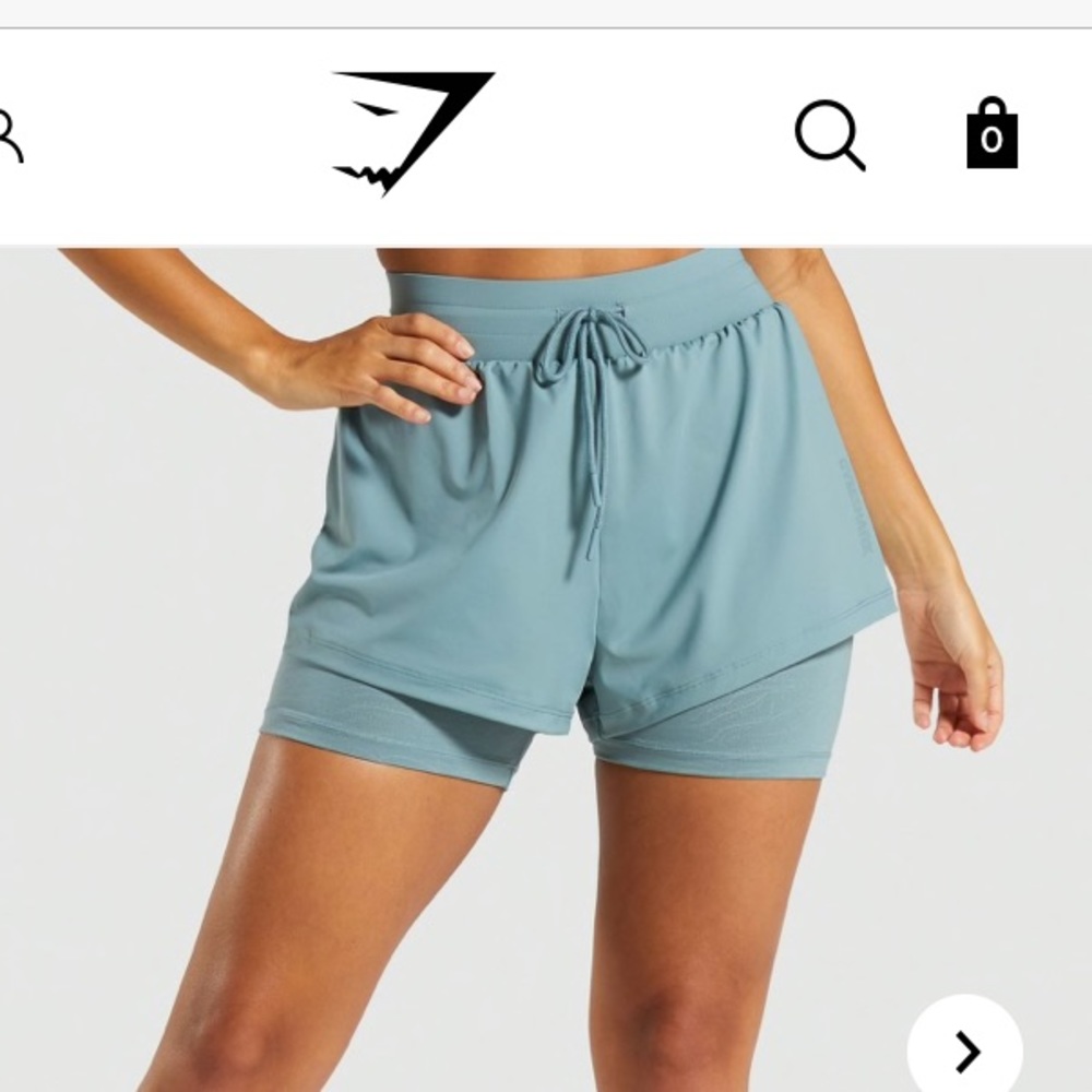 2 in 1 Lustre Shorts Gymshark